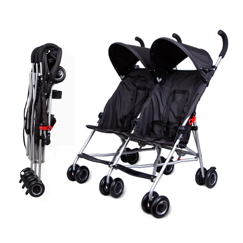 Japan COOLKIDS Twin Baby Stroller Double Stroller Baby Umbrella Car