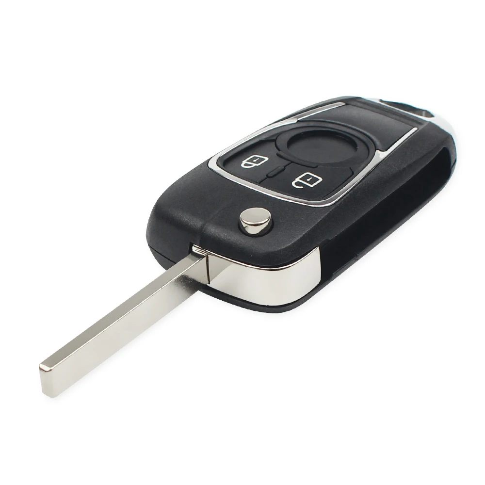 KEYYOU для Chevrolet Cruze Lova Buick для Vauxhall Opel Astra Zafira флип-ключ 2/3 кнопки модифицированный пульт дистанционного ключа оболочки HU100 Blade