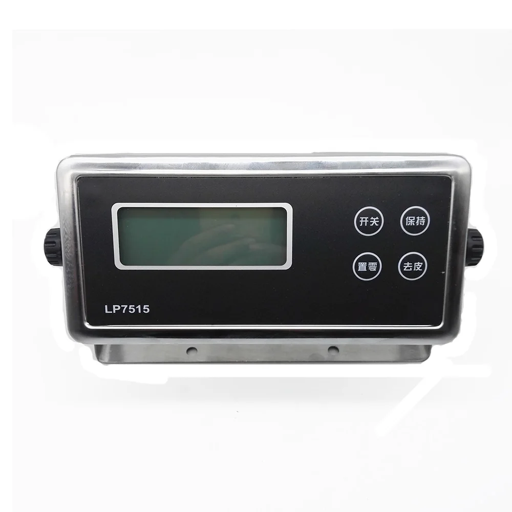 

CALT Portable Load Cell LCD Display Controller Weight Indicator Battery Powered Handheld Instruments Weighing Sensor LP7515