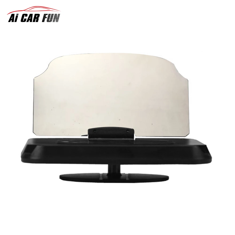  Handy GPS Navigation Halterung HUD Head Up Display Für Smart Phone Car Mount Stand Telefon Halter S