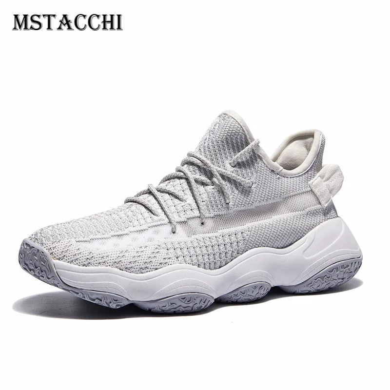 

MStacchi Man High Quality Sneaker Man's Fashion Reflective Running Shoes Boy Chunky Heels Casual Shoes Couple Walking Dad Shoes