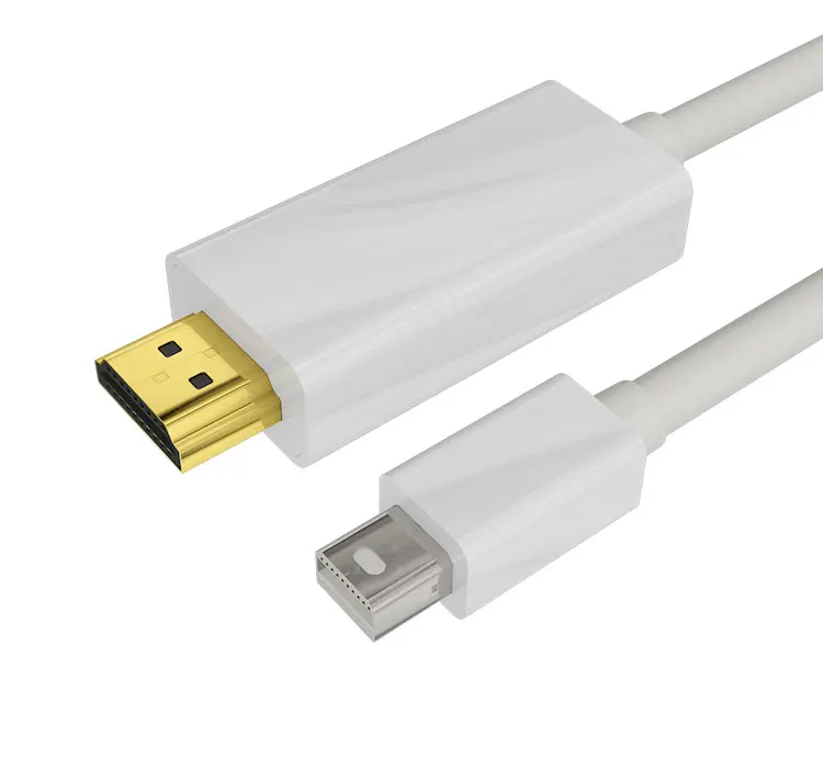 Mini Displayport к HDMI кабель между штыревыми Thunderbolt мини адаптер DP к HDMI конвертер для MacBook Air 13 iMac Chromebook