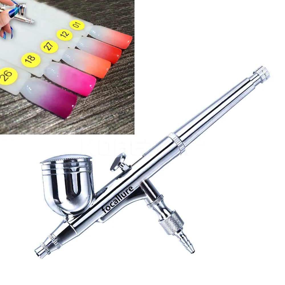 0.2 mm Dual Action Airbrush Multi Function Air Brush Kit Spray Gun For