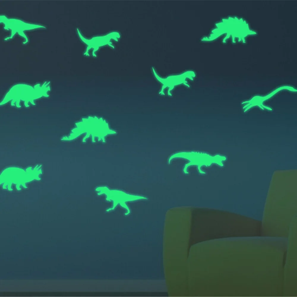 9Pcs-Glow-In-The-Dark-Dinosaurs-Toys-Stickers-Ceiling-Decal-Baby-Kid-Room (2)