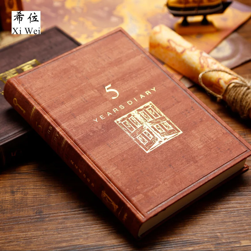 

Three Years Five Diary Hand Book A5 Calendar Notebook Notepad Journal