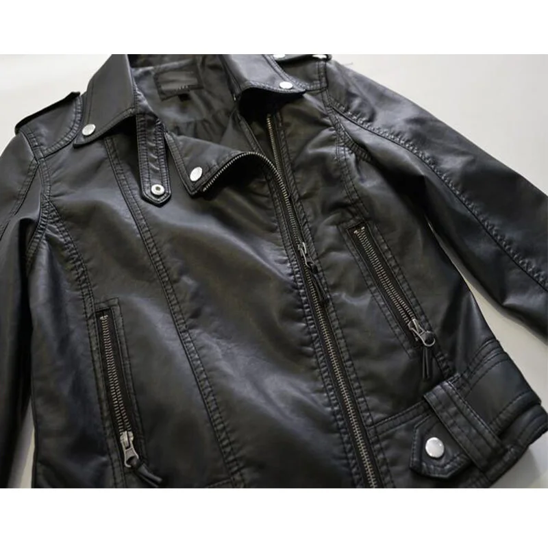 SEDUTMO весенняя куртка из искусственной кожи женская панк куртка Черная байкерская куртка мотоциклетная верхняя одежда ED138