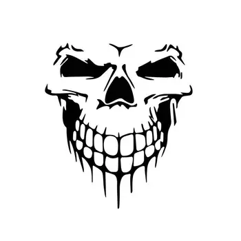 

Skull Pattern Self-adhesive Label Sticker