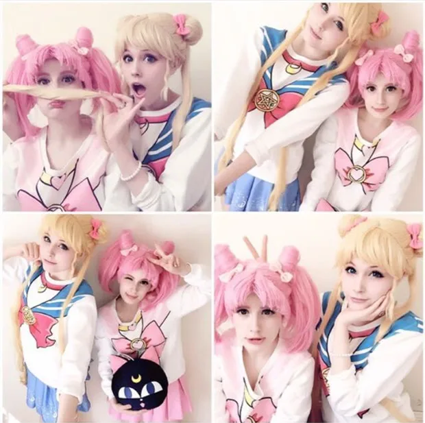 Новая рубашка Сейлор Мун Harajuku Kawaii милый аниме свитер с воротником костюм моряка