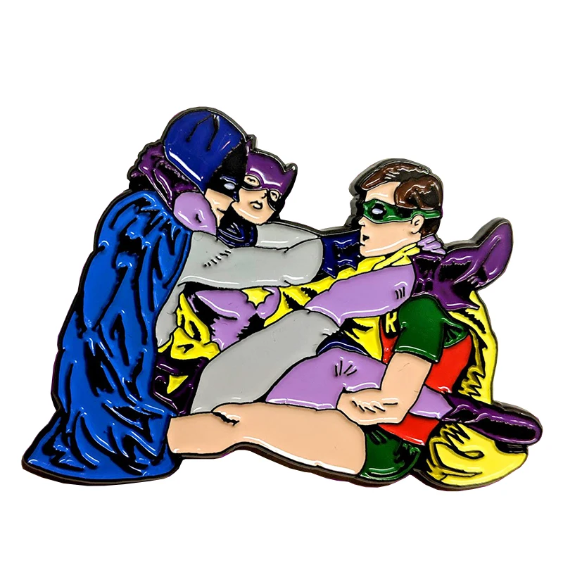 Bat Trio  Batman Pins Robin Batgir Pin