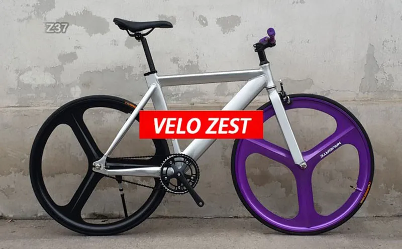 Excellent Fixed Gear Bike 54cm single speed bike Smooth Welding frame DIY color Aluminum alloy Customize Track Bicycle 700C wheel 9