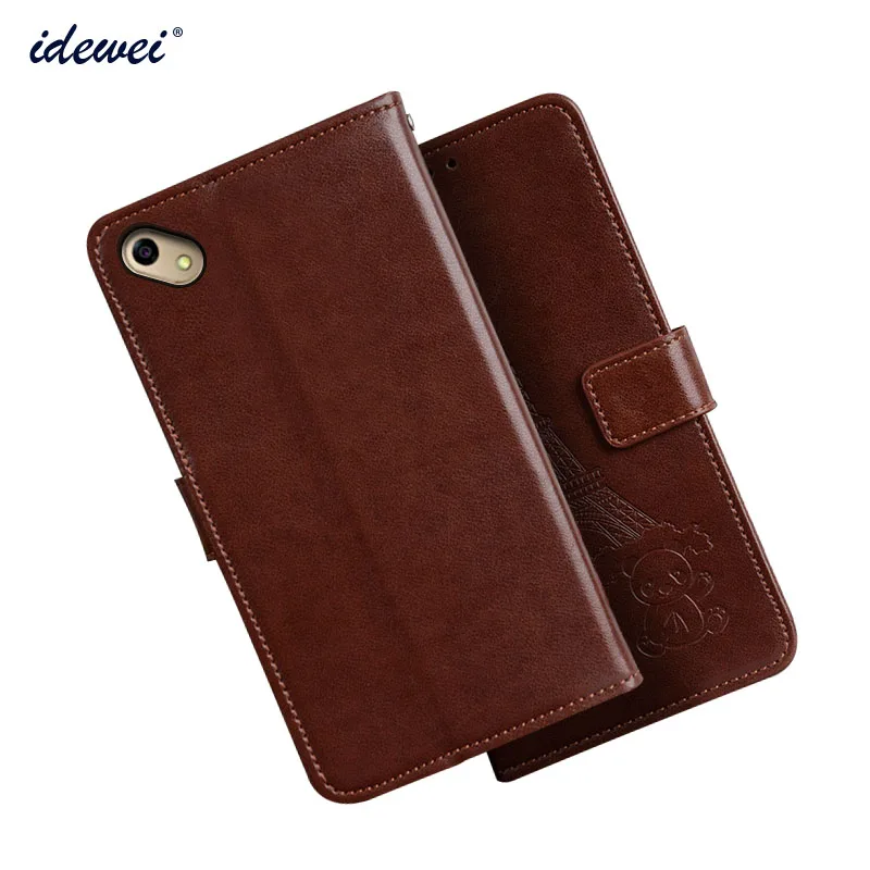 

Case For BQ 5035 Cover Luxury Leather Flip Case For BQ-5035 Velvet Protective Phone Case Back Cover