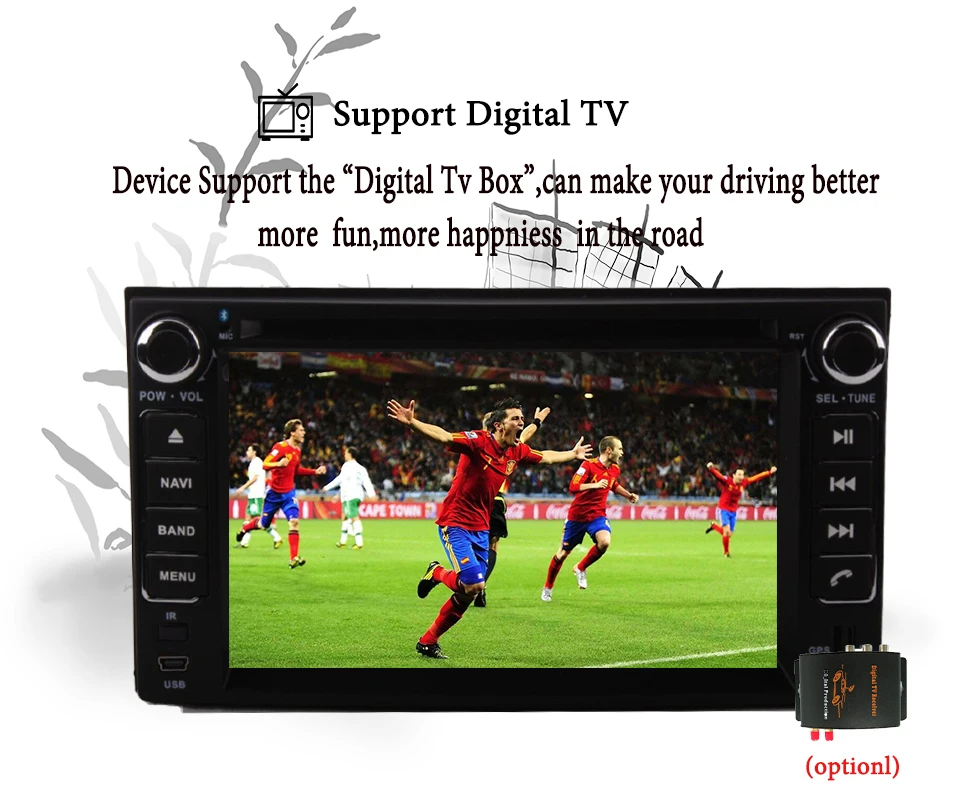 Discount 6.2 inch Android 9.0 Octa Core Car Radio GPS Navi Car DVD Player For Kia Carens Carnival Rio Optima Ceed Picanto Head Unit BT 1