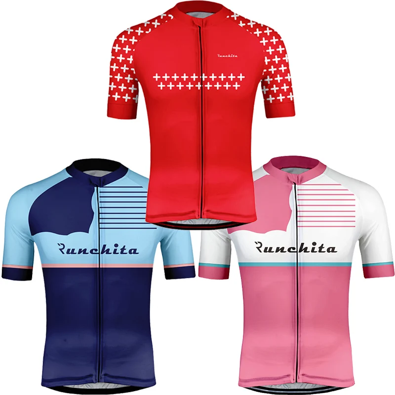 

Maillot RUNCHITA 2019 Pro team Cycling Clothing race mtb Bike jersey Quick Dry MTB Men breathable pro BICYCLING Maillot Culotte