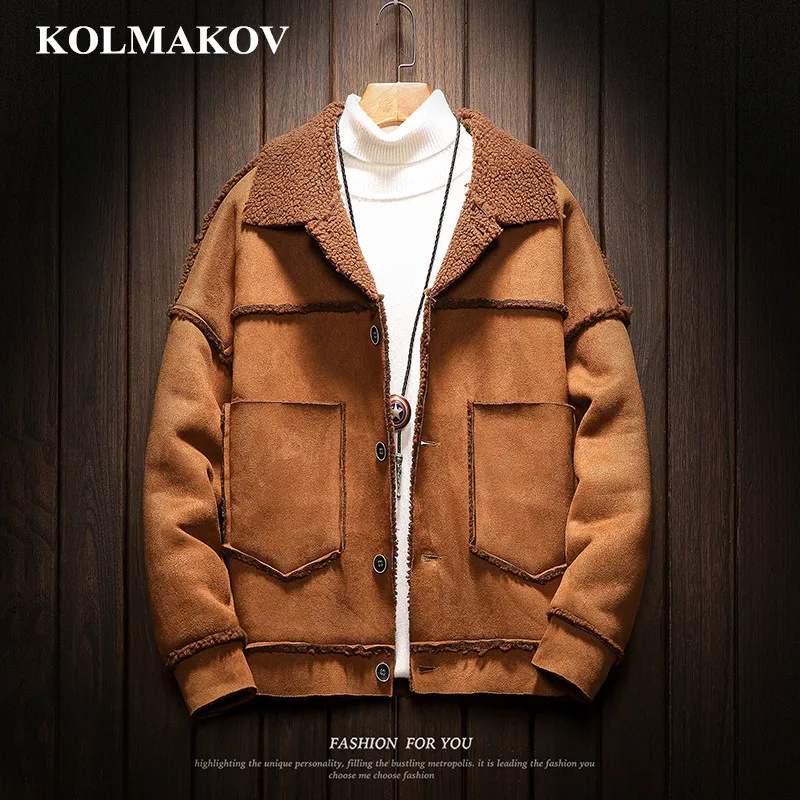 Новинка 2019 мужские короткие куртки Брендовые бомберы мотоциклетные с флисовой