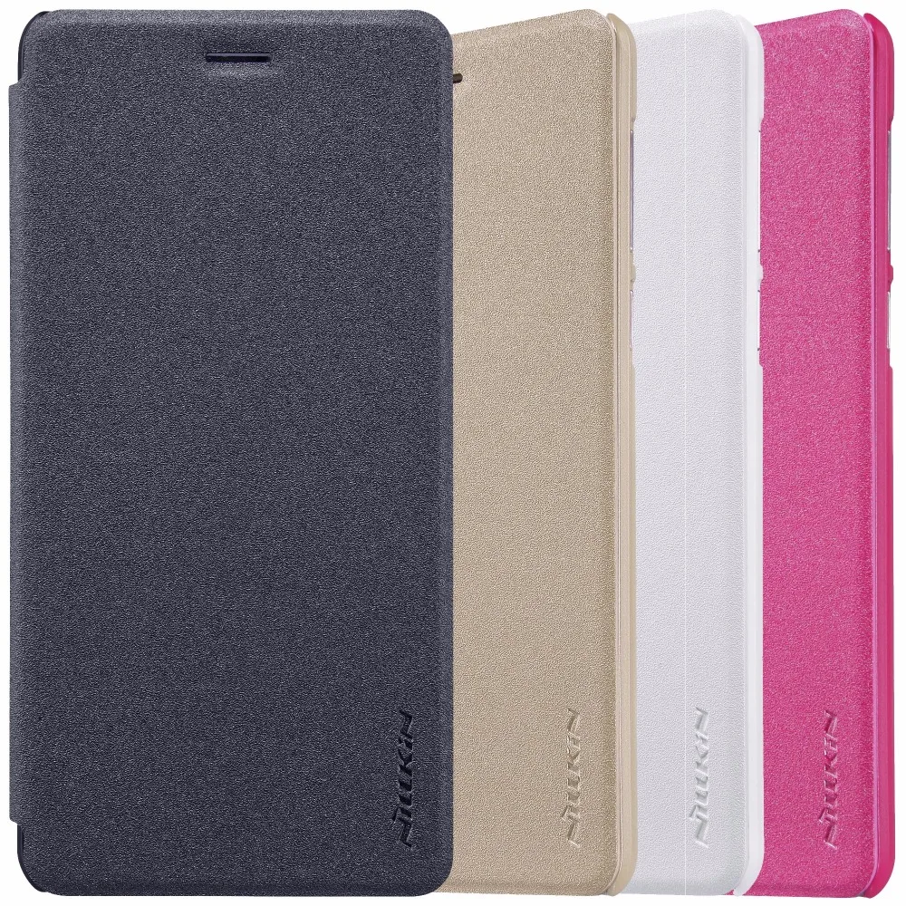 Чехол Nillkin для Huawei Enjoy 6 S брендовый блестящий чехол из искусственной кожи huawei enjoy 6s