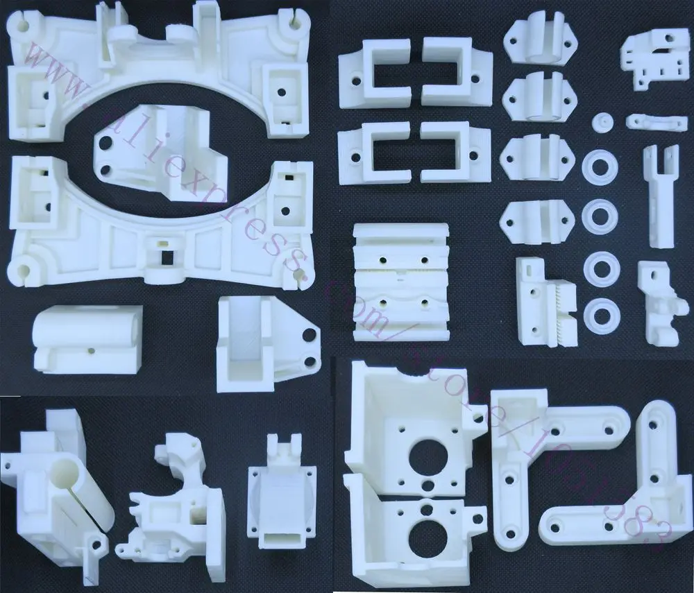 Updated, Reprap Wilson TS 3D Printer Updated Printed Parts Kit