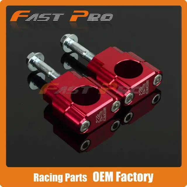 28MM Billet HandleBar Fat Bar Risers Mount Clamp CR CRF CR125 CR250