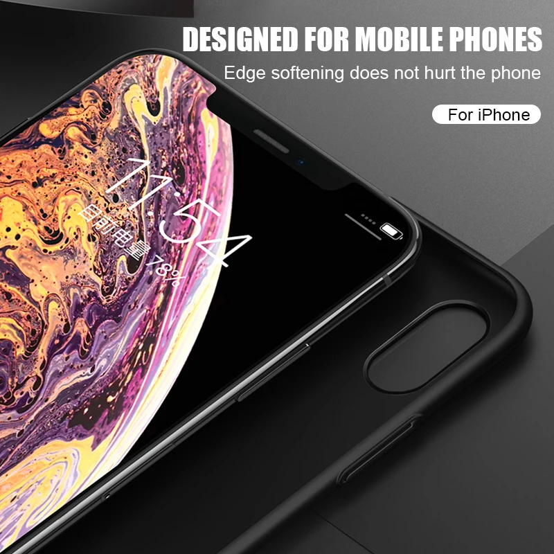 Силиконовый чехол-накладка для iPhone X, 8, 7, 6, 6s plus, чехол для телефона с мультяшным рисунком, чехол для iPhone XS Max, XR, чехол