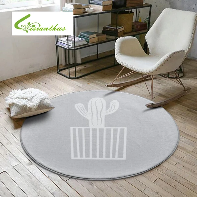 Best Price Nordic Gray Cactus Flamingo Round Carpets for Living Room Computer Chair Area Rug Children Play Tent Floor Mat Cloakroom Rugs Best Price Nordic Gray Cactus Flamingo Round Carpets for Living Room Computer Chair Area Rug Children Play Tent Floor Mat Cloakroom Rugs