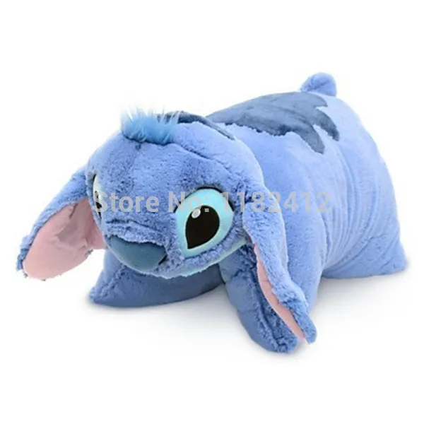 

Lilo and Stitch Plush Pillow Multipurpose Folded Cushions 48*45CM Cute Sofa Car Decoration Soft Toys for Children Kids Gifts