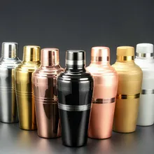 510 мл коктейльный шейкер 304 японский стиль Толстая три-барон снег шейкер