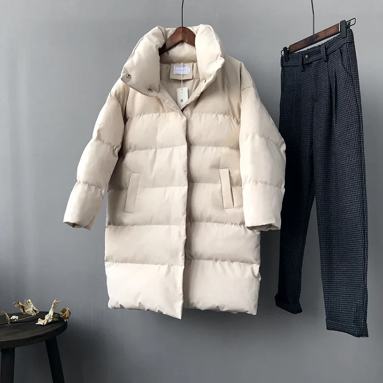 Hxjjp Grosso Jaqueta Feminina Inverno 2020 Outerwear Cabolsas Feminino Longo Casual Quente Oversize Puffer Parka Marca 14 casacos feminino longo casual quente oversize puffer jaqueta parka marca