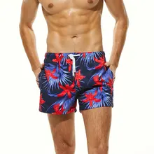 Пляжное платье с принтом брюки мужские шорты для серфинга быстросохнущие плавки спортивный купальник дышащий плавательный костюм пляжная одежда