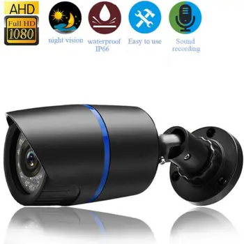 

1080P HD IP Camera Wired 3000TVL AHD DVR Security Camera IR-CUT Night Vision Camera Outdoor Cam Mini Camcorder 3D22