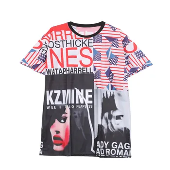 

2019 summer new fat mm large size loose long section T-shirt female mesh ice silk quick-drying cover meat top
