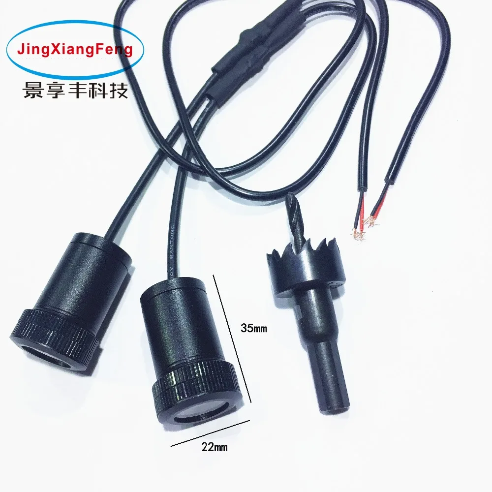 JingXiangFeng, 2 шт., светодиодный светильник для двери автомобиля газ, приветственный светильник с логотипом, светодиодный лазерный проектор для автомобиля, логотип для Лада, Стайлинг автомобиля