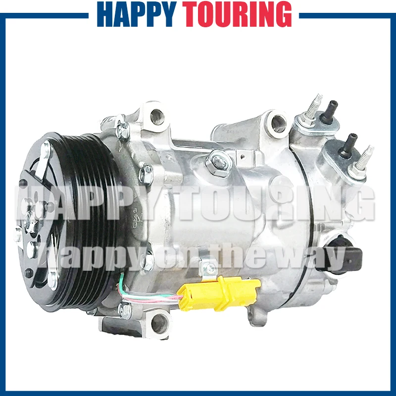 5 for PEUGEOT 407 308 5008 for CITROEN C5 SD7C16 ac compressor 9671451380 9684141780 6453ZS 648756 6453ZT 351334271 1322 1342 1346