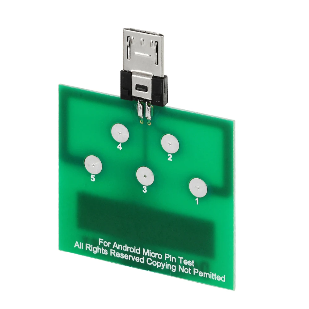 Micro/Type C USB зарядная док станция для аккумулятора гибкая тестовая плата инструмент