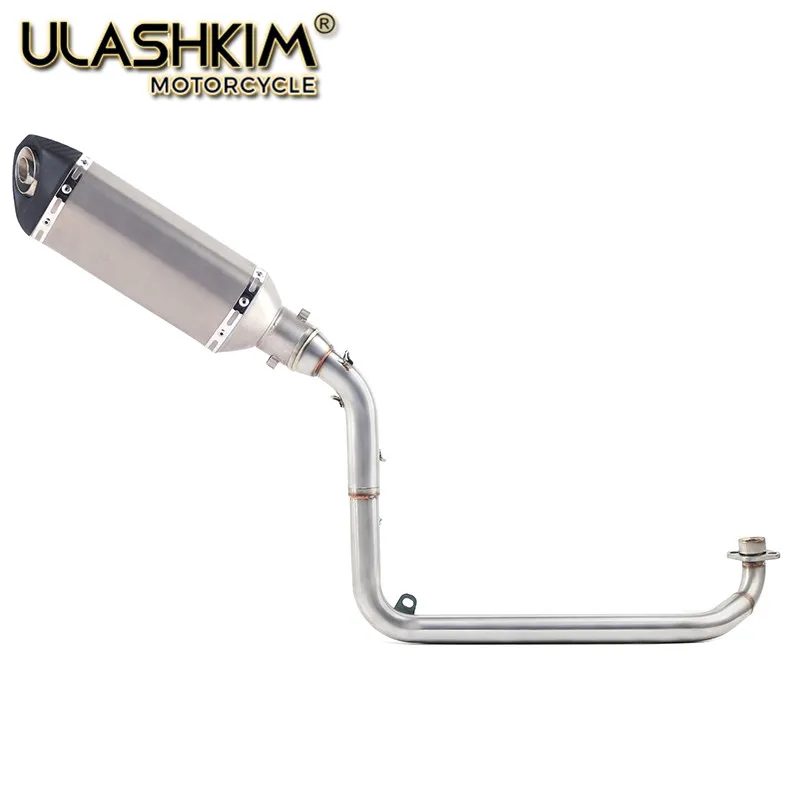 

MSX 125 Motorcycle Modified Exhaust Muffler Laser Marking stainless steel With DB Killer Connect Pipe FOR honda grom MSX125 M3