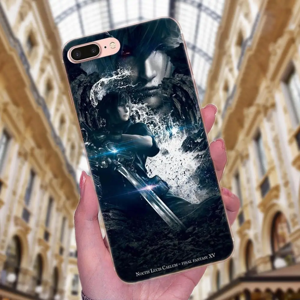 Финальная фантазия Xv Ffxv привлекательный для Sony Xperia Z Z1 Z2 Z3 Z4 Z5 compact Mini M2 M4 M5 T3 E3 E5 XA XA1