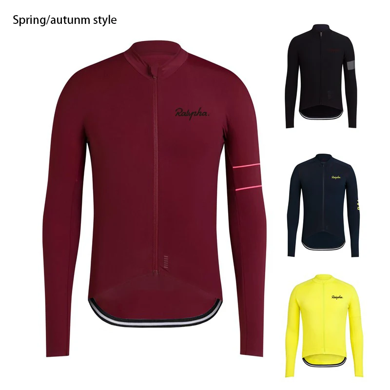 

Ralvpha cycling jersey 2019 Spring/Autumn Cycling Clothing Ropa Ciclismo Men's Breathable Jerseys PRO TEAM TRAINING JERSEY