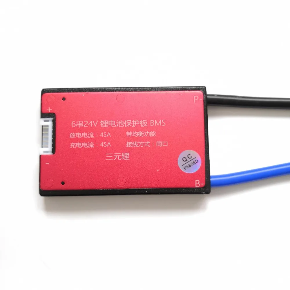 Сплит порт 6s 24 В 25A 35A 45A 60A литий ионный аккумулятор bms pcm защиты схема для