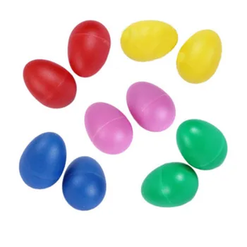 

Cute Plastic Percussion Maracas Shakers Musical Egg Great Baby Toddler Children Early Learning Toy Yellow Pink Red Green Blue