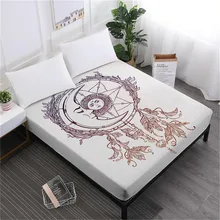 Bohemia Dream Catcher Bed Sheet Owl Print Fitted Sheet Twin Full King Queen Bedding Deep Pocket Sheet Polyester Bedclothes D25 Bohemia Dream Catcher Bed Sheet Owl Print Fitted Sheet Twin Full King Queen Bedding Deep Pocket Sheet Polyester Bedclothes D25