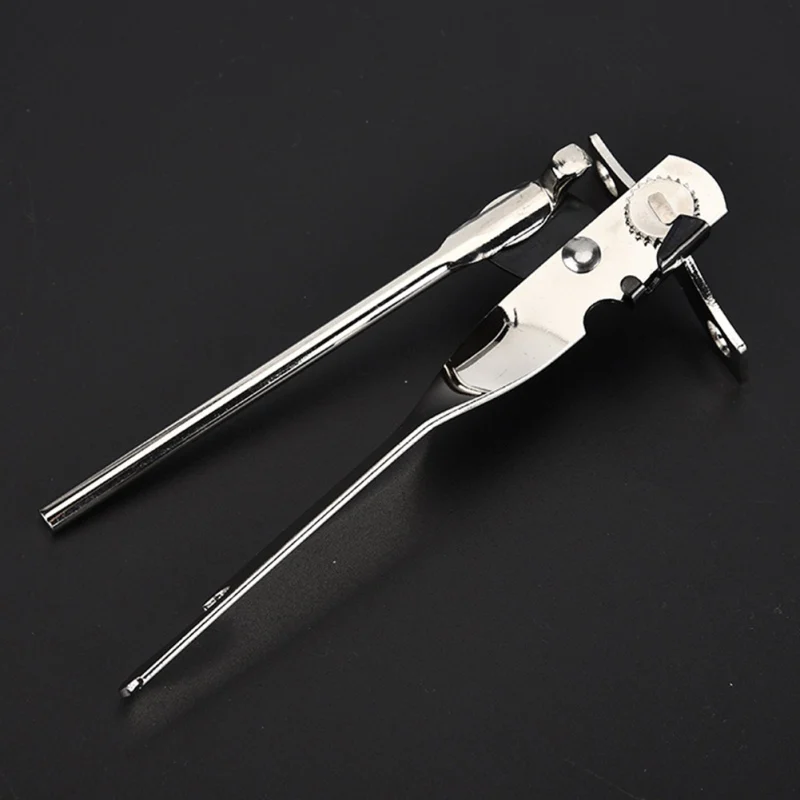 

1pcs Professional Kitchen Tool Safety Hand-actuated Can Opener Side Cut Easy Grip Manual Opener Knife for Home