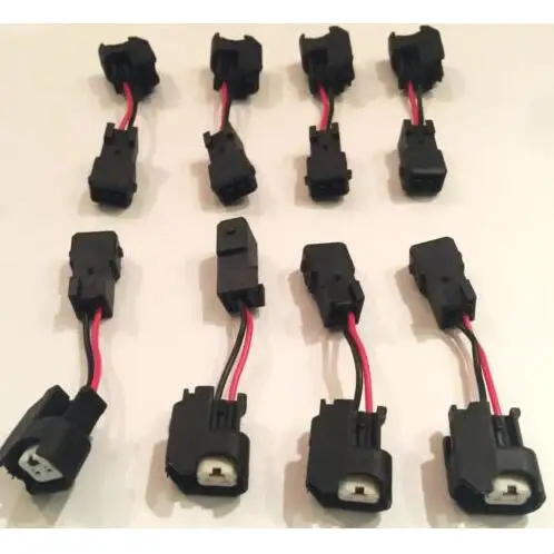 

Free shipping 8/10/20/50/100 pcs LS1 LS6 LT1 EV1 Engine wire Harness to LS2 LS3 LS7 EV6 Injector Adapters