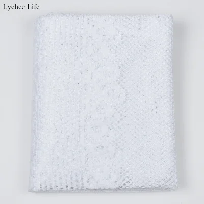 White Lychee Life белый бежевый домашняя Пылезащитная прямоугольная скатерть Цветочные полые кружева Праздничная скатерть свадебные украшения стола - Цвет: White