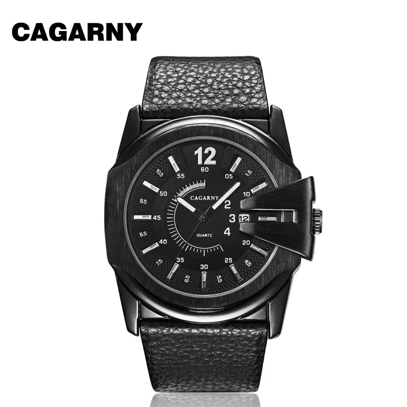 drop shipping cagarny quartz watches fashion men's watches military sports watch (5)