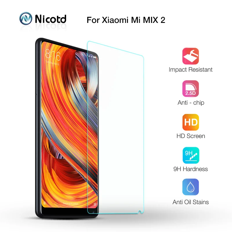 Anti-fingerprint Tempered Glass For Xiaomi Mi 8 Lite MAX MIX 2 6 Screen Protector Film For Redmi Note 5A Prime 6A Note 3 Film (6)