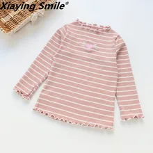 Baby LU lu Clothing Children O-Neck Royal Blue Long Sleeve Shirt Kid Clothes Fashion all-match Casual Comfortable Full cotton