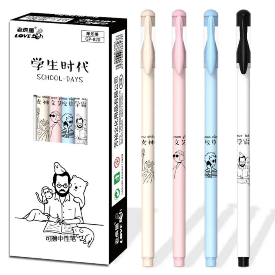 

Erasable Pen Nib 2018 New School Days Pen Ballpoint With Cartridge Sales Gifts Boutique Student Stationery Office Pen Writing