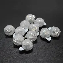 Heißer 100 stücke/lot 100 X Runde Led-Blitz Ball Lampe Ballon Licht lange standby zeit für Papier Laterne ballon Licht Party Hochzeit D