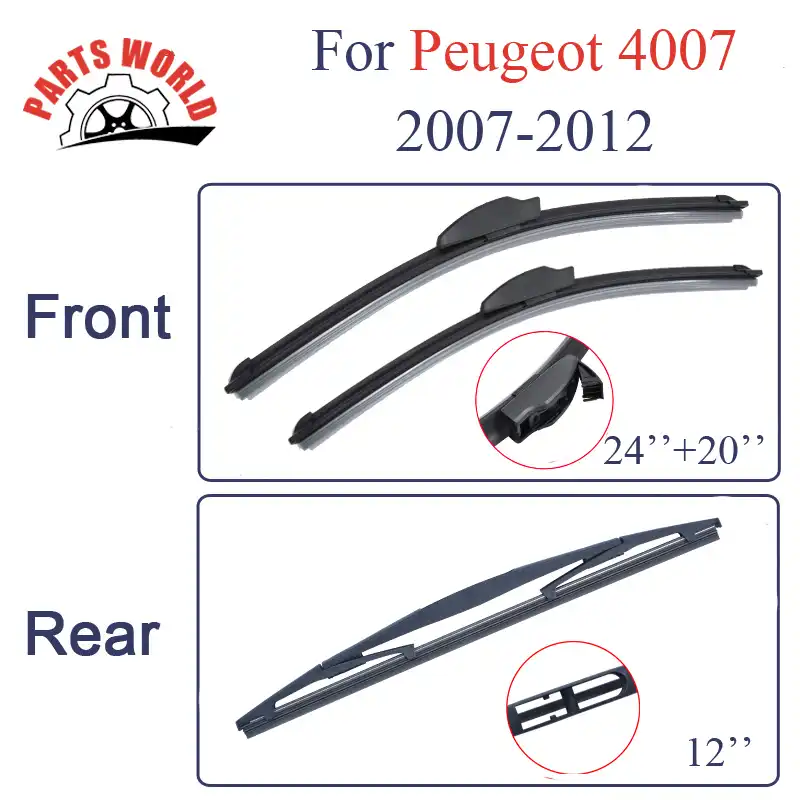 2012 ford f150 wiper blade size