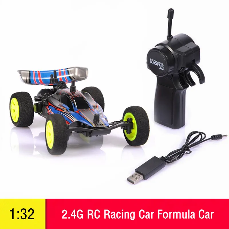 1/32 RC Car 2WD Remote Contro Mini RC Racing Car 2.4GHz Off road