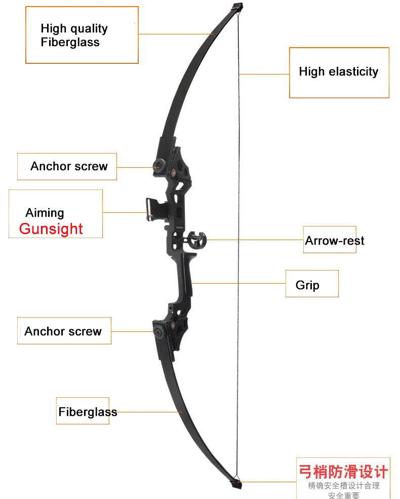 Мощный Рекурсивный лук Дротика стрельба из лука охотничий лук 30-40 фунтов Дротика s Открытый охотничий лук и стрела Cs военная стрельба рыболовные дротики
