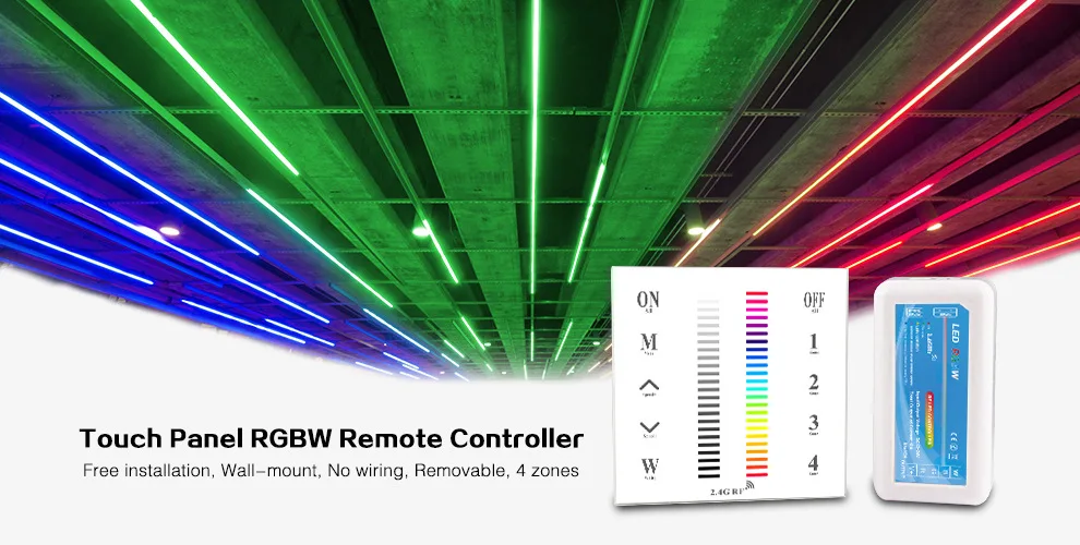 2,4 г светодиодный Dimmimg/CT/RGB/RGBW 86 комплект сенсорной панели светодиодный модуль контроллера диммер, переключатель светодиодной ленты контроллер, DC12-24V